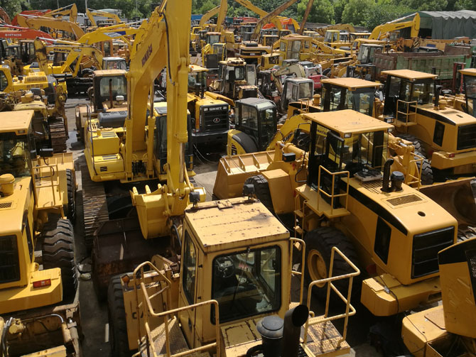 top supplier of used construction machinery in China,