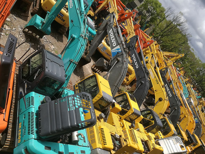 top supplier of used construction machinery in China,