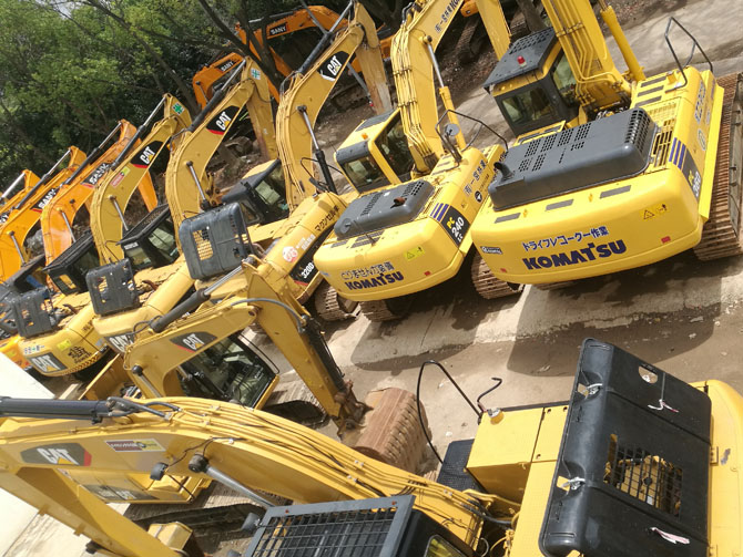 top supplier of used construction machinery in China,