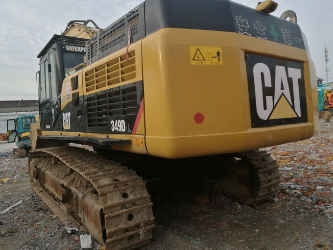 Cat 349D For Sale - Rear Left View