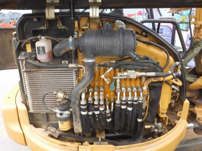 Used Cat 303C Mini Excavator 2007 Model – Made in Japan - Engine View