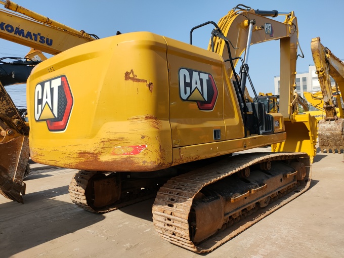 Cat 330GC for sale, 2022 model, 3100 hours, made in Japan- Rear right side view