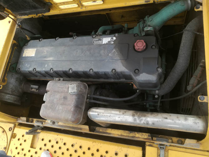 Used Volvo EC360 For Sale – 2012 Model Excavator, Korea Made - Engine view