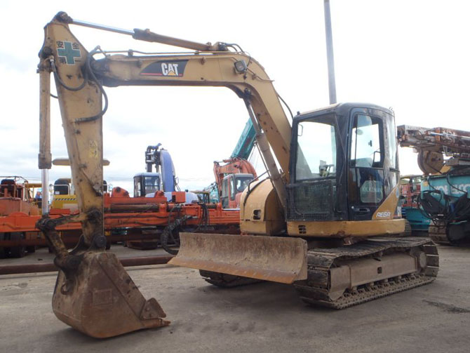 Used Cat 308C CR excavator for sale in excellent working condition