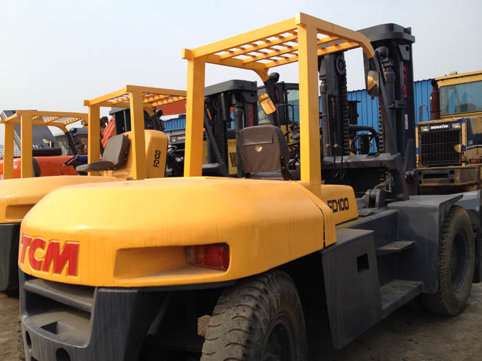 TCM FD100 10 ton forklift for sale made in Japan