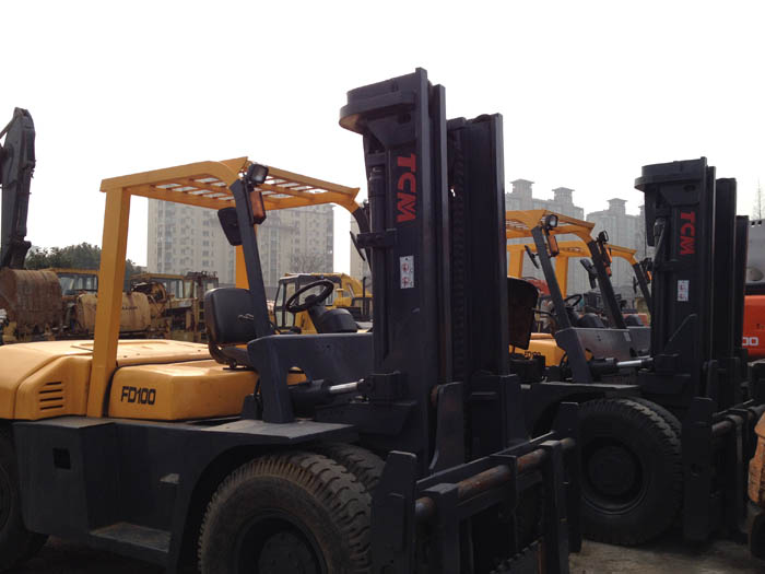 TCM FD100 10 ton forklift for sale made in Japan