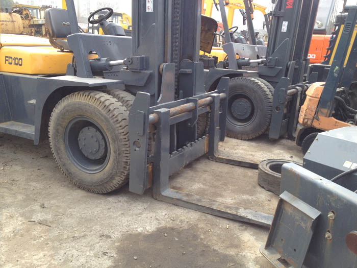 TCM FD100 10 ton forklift for sale made in Japan