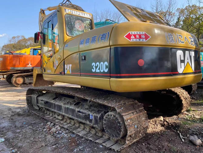 Caterpillar 320C excavator for sale in China 2007 model made in Japan with Cat 3066 engine