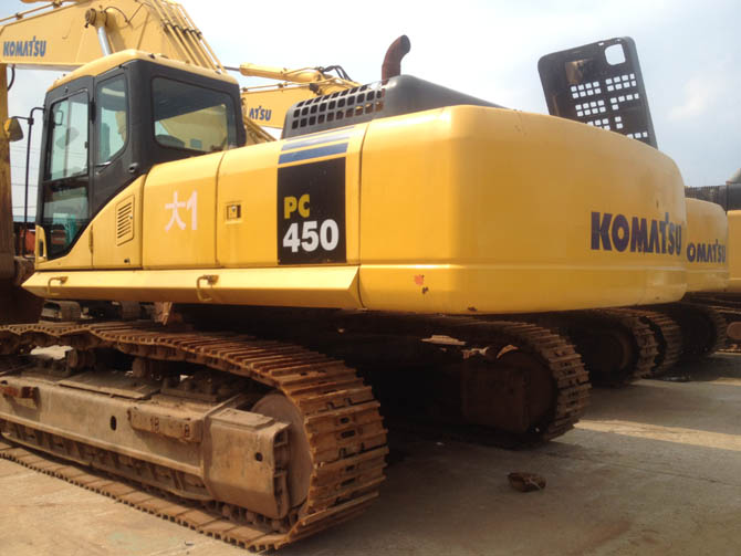 Heavy Komatsu PC450-7 For Sale 2010 model low hours Made in Japan excellent condition