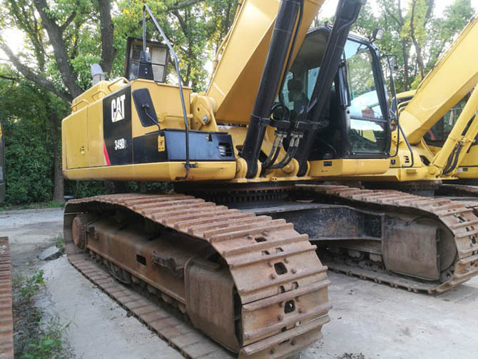 Cat 349D2 excavator 2018 model in China job ready condition