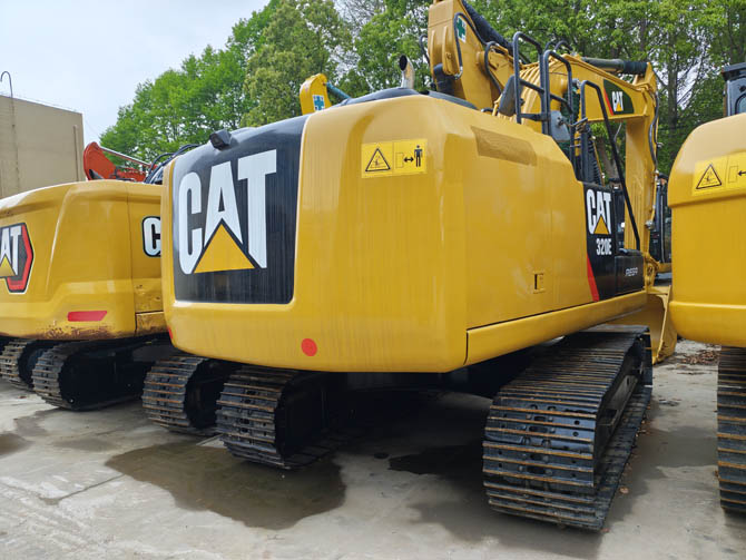 Used Caterpillar 320E excavator 2020 model in good condition