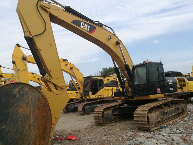 Caterpillar 336D2L excavator 2018 model mining configuration