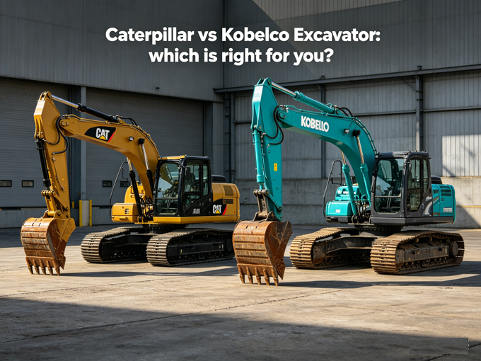 Caterpillar vs Kobelco Excavator Comparison