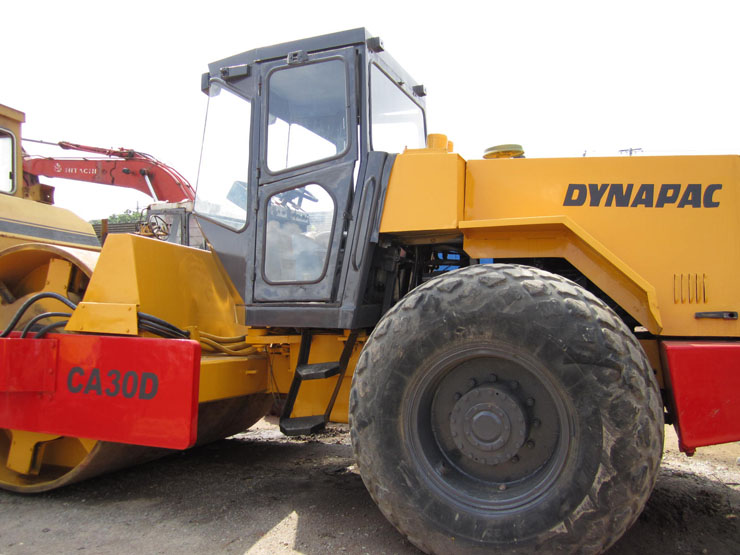 Dynapac CA30D single drum compactor 2008 model