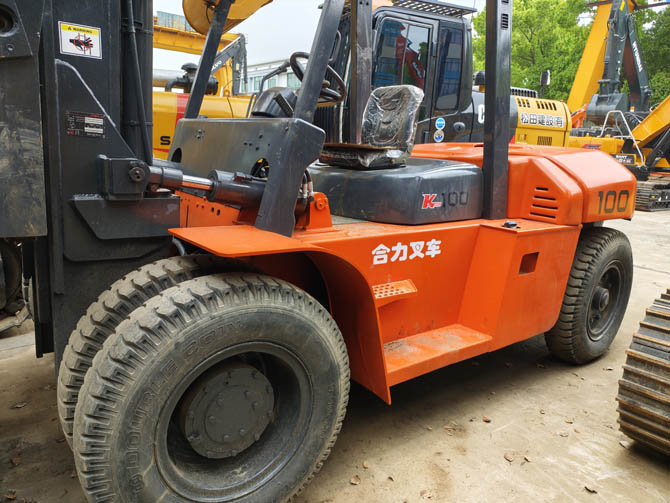 Heli CPCD100 10 ton forklift for sale 2020 model heavy duty machine