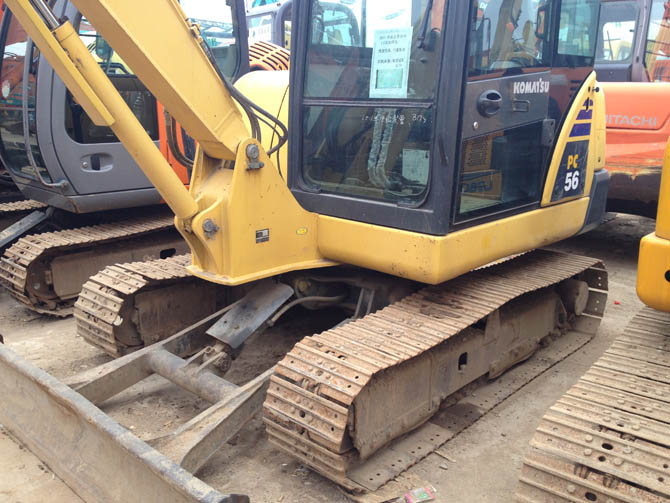 2018 Komatsu PC56-7 mini excavator for sale in good condition