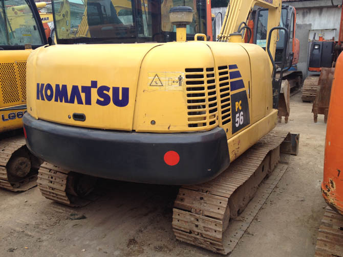 2018 Komatsu PC56-7 mini excavator for sale in good condition