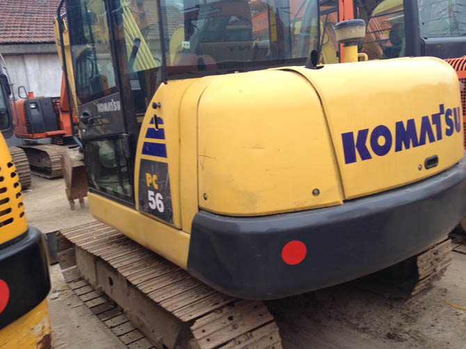 2018 Komatsu PC56-7 mini excavator for sale in good condition