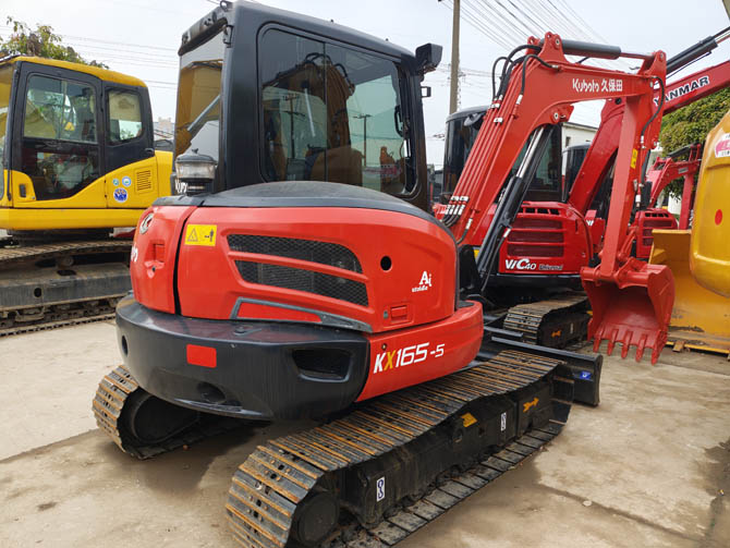 Kubota KX165-5 mini excavator 2018 model in good working condition