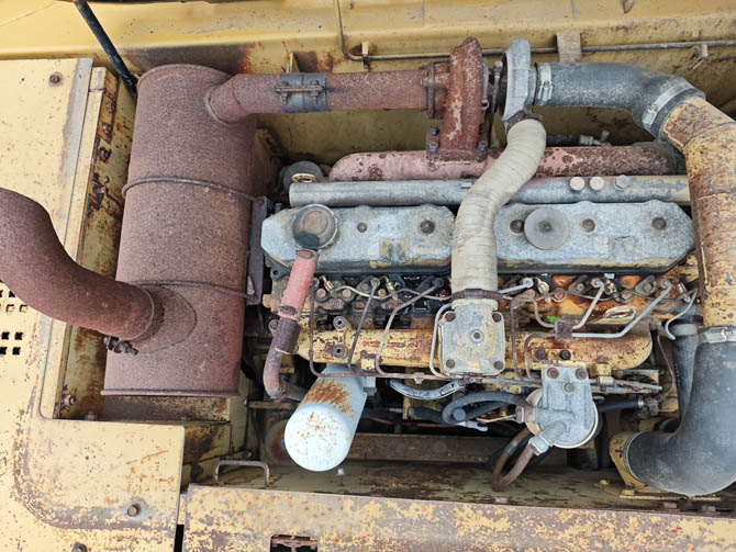 Swamp buggy Cat 320BL excavator in wetland working condition