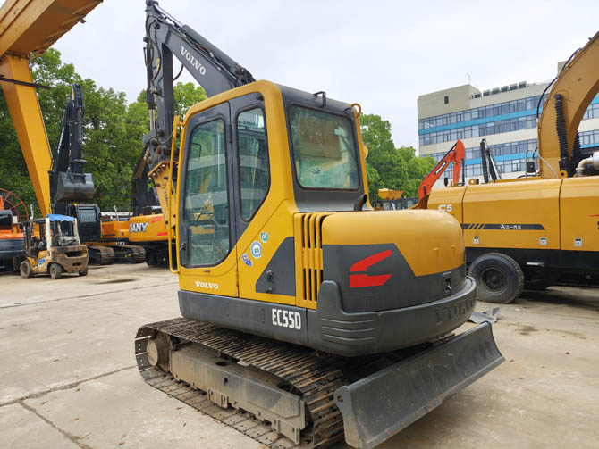 Volvo Mini Excavator with Breaker EC55D 5 Ton 2019 Model