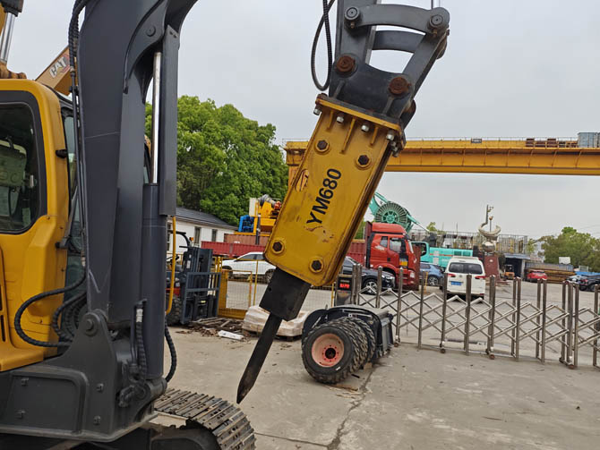 Volvo Mini Excavator with Breaker EC55D 5 Ton 2019 Model