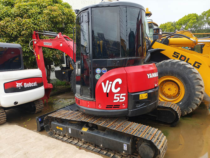 2014 Yanmar VIO55 mini excavator for sale in good condition
