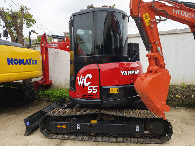 Yanmar VIO55-5 mini excavator 2017 model for sale