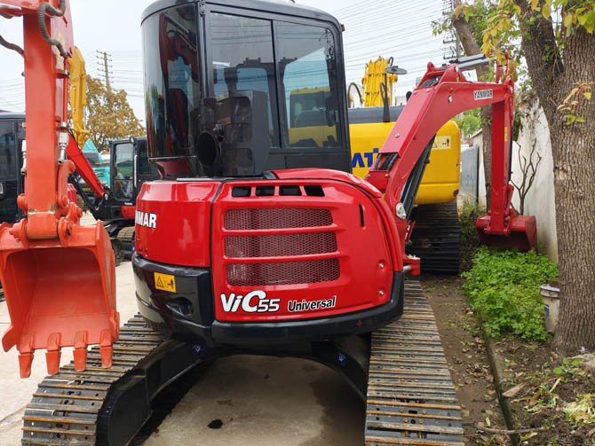 Yanmar VIO55-5 mini excavator 2017 model for sale