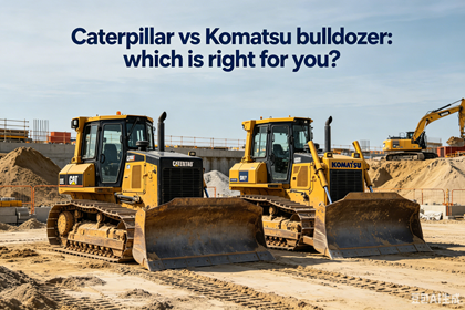 Caterpillar vs Komatsu Bulldozer Comparison