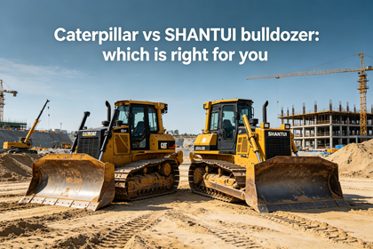 Caterpillar vs SHANTUI Bulldozer Comparison