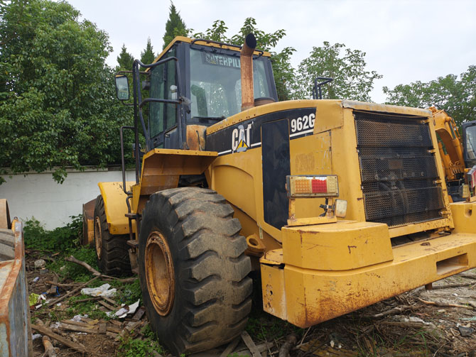 Used Cat 962G wheel loader for sale, made in Japan, 19,000 kg operating weight