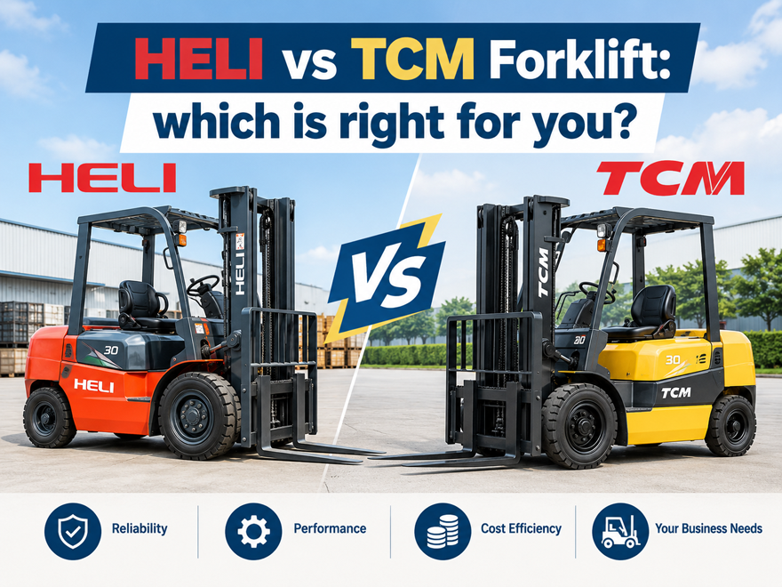 HELI vs TCM Forklift comparison for used forklift buyers