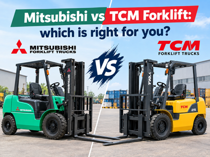 Mitsubishi vs TCM Forklift Comparison