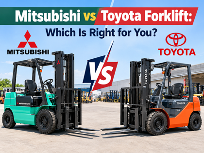 Mitsubishi vs Toyota Forklift Comparison